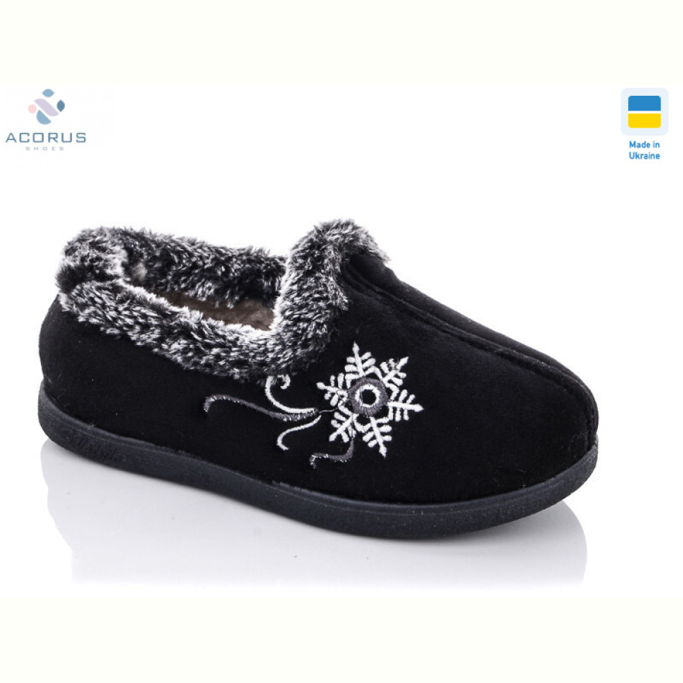 Тапки Acorus YB2202 black