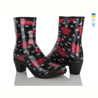 Резиновая обувь Makers Shoes 001-220 чорний