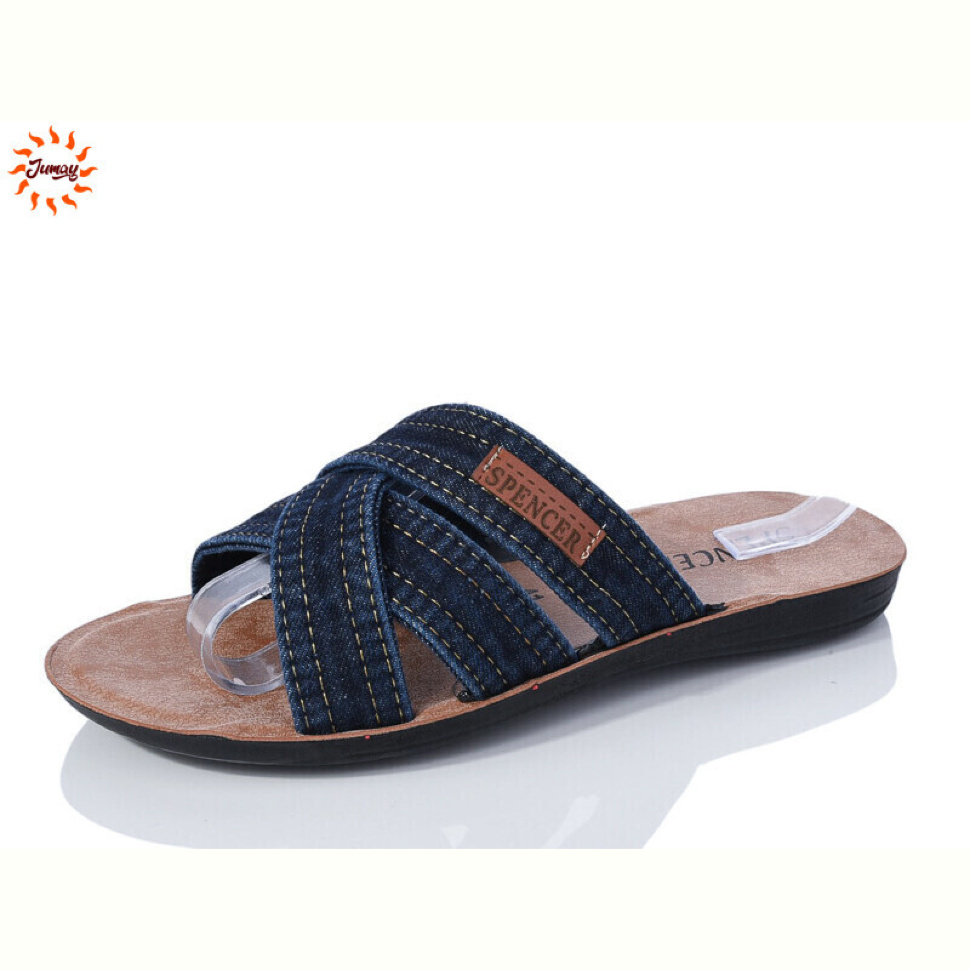 Шлепки Jumay SPH джинс 3 смужки