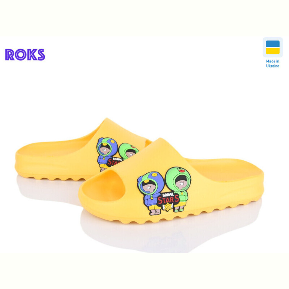Шлепки Roks 311-1 жовтий
