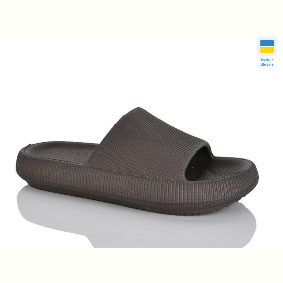 Шлепки Крок С88 т.коричневий