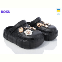 Кроксы Roks Progress 152-2-8 чорний