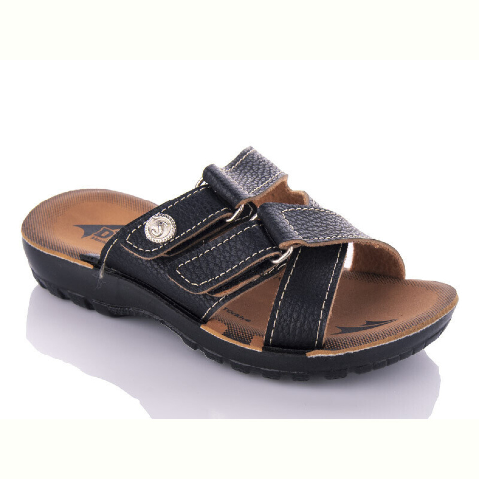 Шлепки DeMur K26-710 black (24-30)