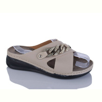 Шлепки DeMur 63001-3 beige