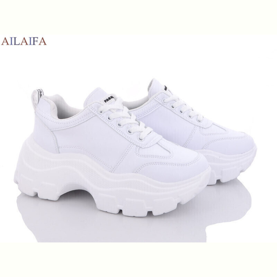 Кроссовки Ailaifa A07-1 white піна