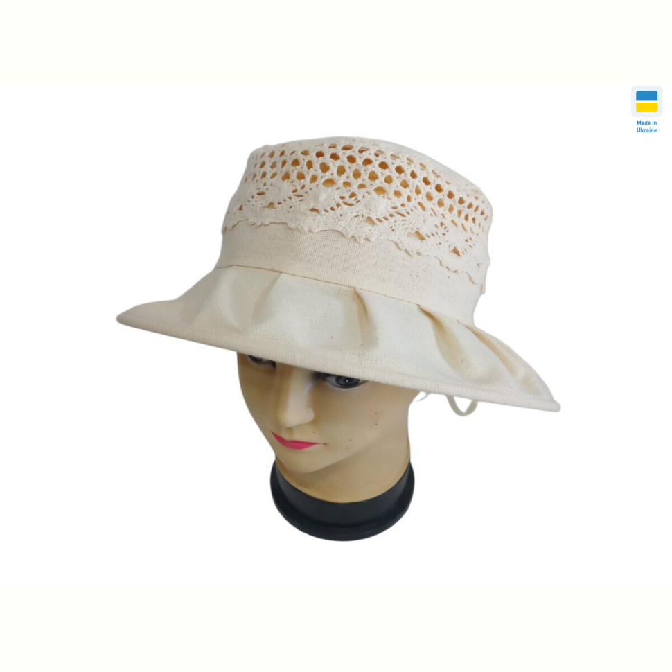 Шляпа Mabi 0771 бежевий