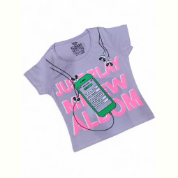 Футболка Kids-modnik 110020 бузковий
