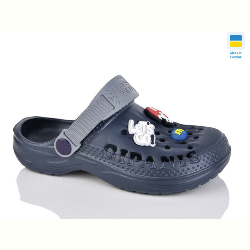 Кроксы DeMur CC009 т.синій