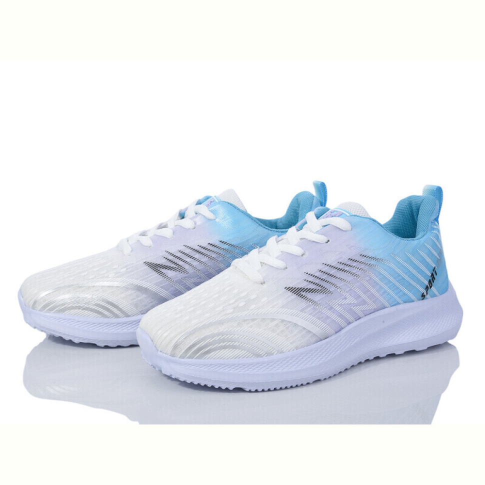 Кроссовки Violeta 182-36 white-blue