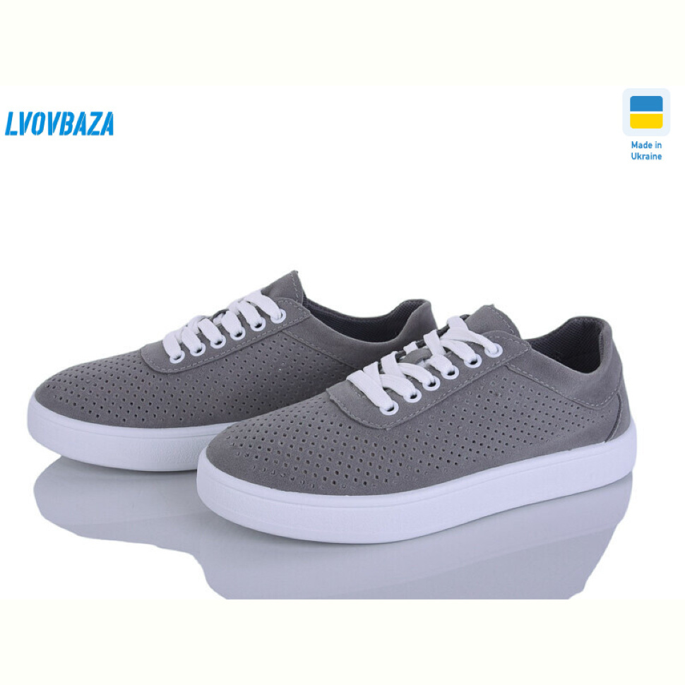 Кроссовки Lvovbaza B&R 611 сірий