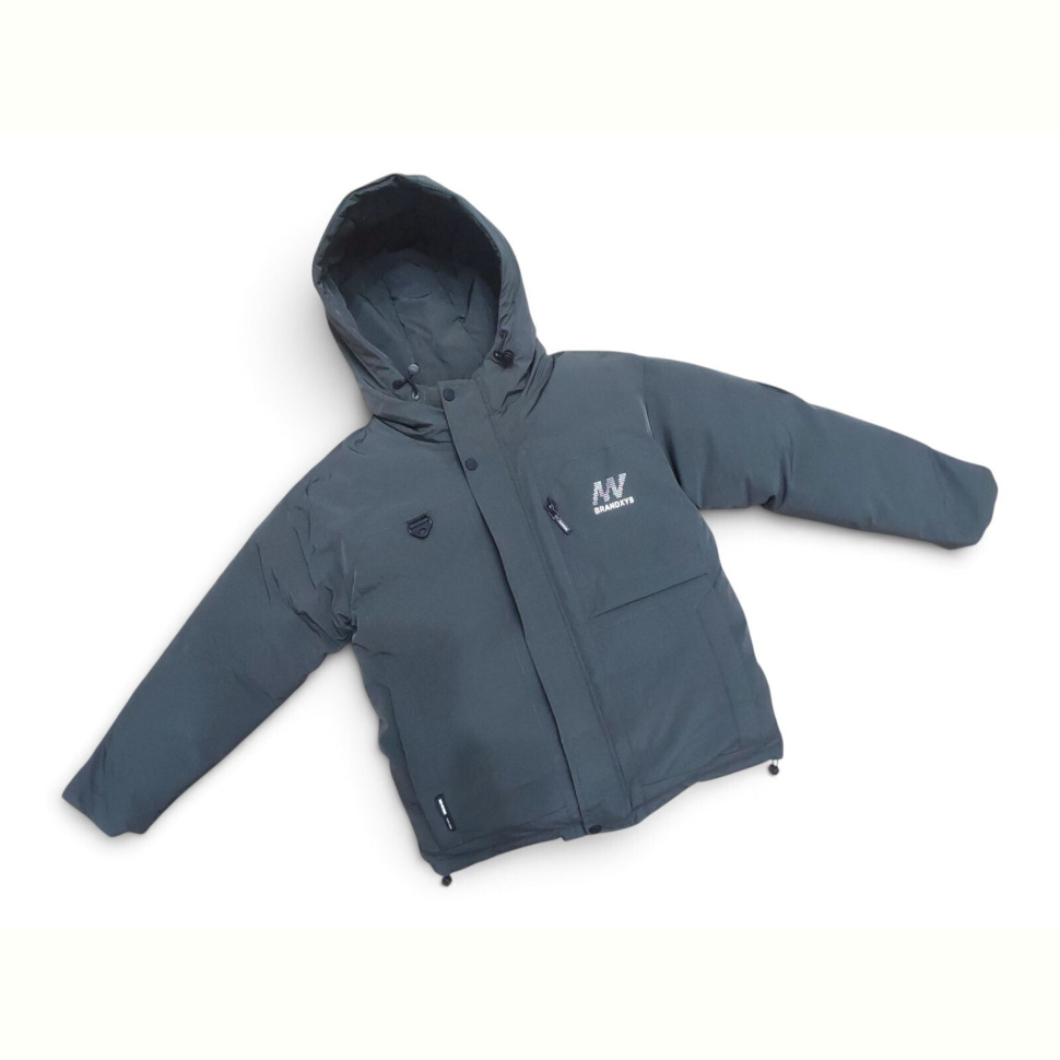 Куртка Kids-modnik M26339 сірий