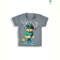 Футболка Kir15 122266 сірий