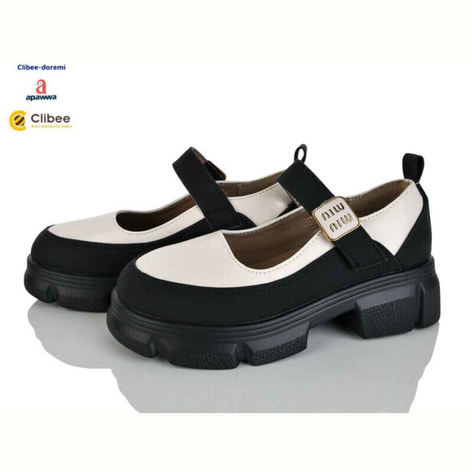 Туфли Clibee-Doremi AD706-3 beige-black