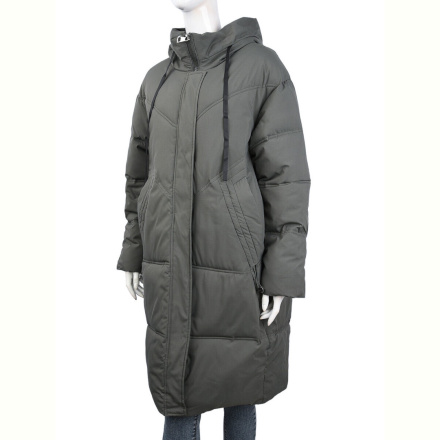 Пальто Obuvok 8801 green (09075)