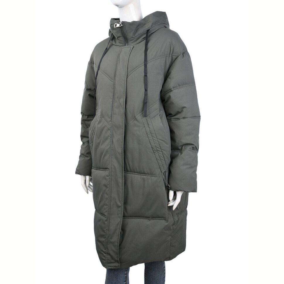 Пальто Obuvok 8801 green (09075)