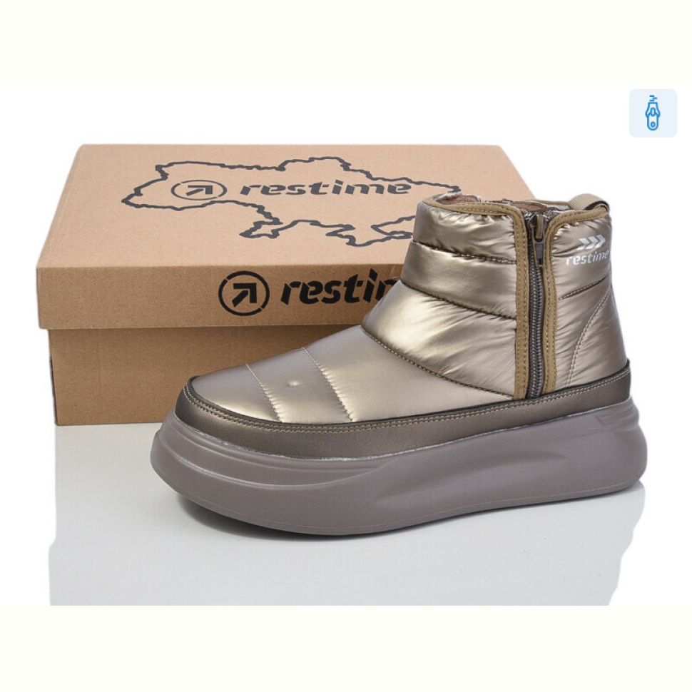 Ботинки Restime HWZ24382 bronze
