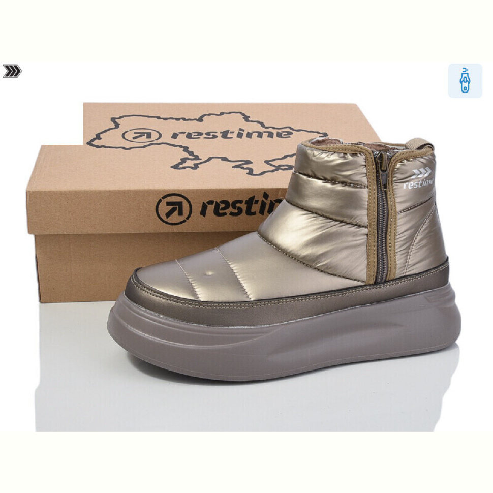 Ботинки Restime HWZ24382 bronze Ботинки Restime HWZ24382 bronze