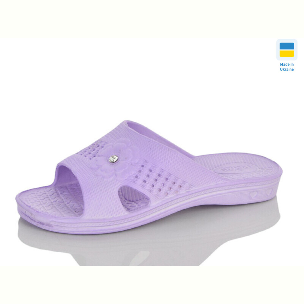 Шлепки Lot Shoes Камінчик новий бузок