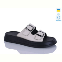 Шлепки Sali 91 беж к.