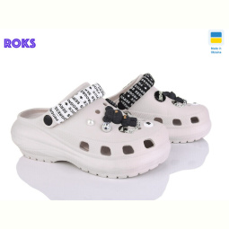 Кроксы Roks 1410-2-4 бежевий