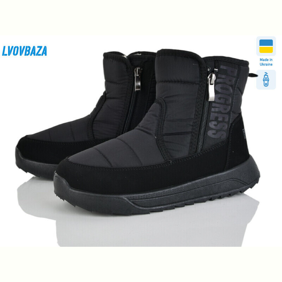 Дутики Lvovbaza 3715 чорний