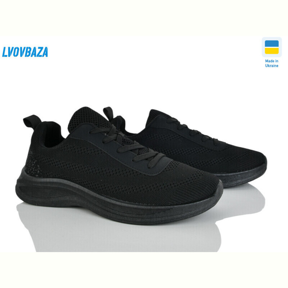 Кроссовки Lvovbaza B&R 7004 чорний