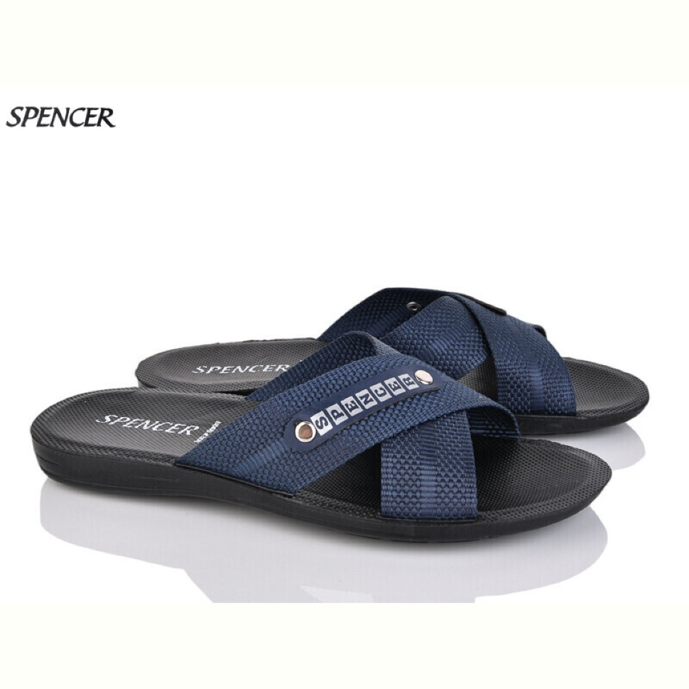Шлепки Spencer 0301 синій