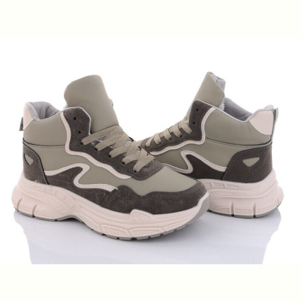 Ботинки Violeta 150-45 beige-oliva