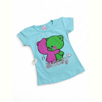 Футболка Kids-modnik 11029-2 бірюзовий