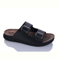 Шлепки Oscar 01-42 чорний к.