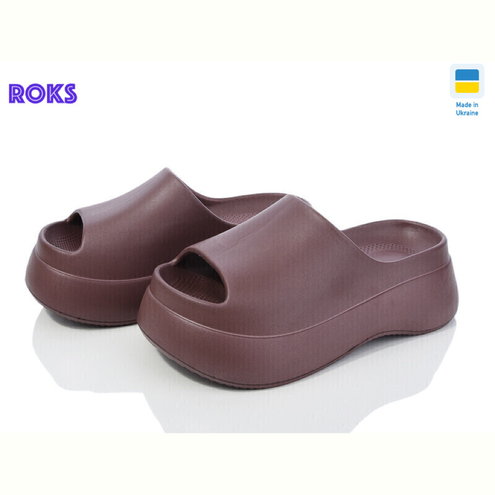Шлепки Roks Progress 141 шоколад Шлепки Roks Progress 141 шоколад