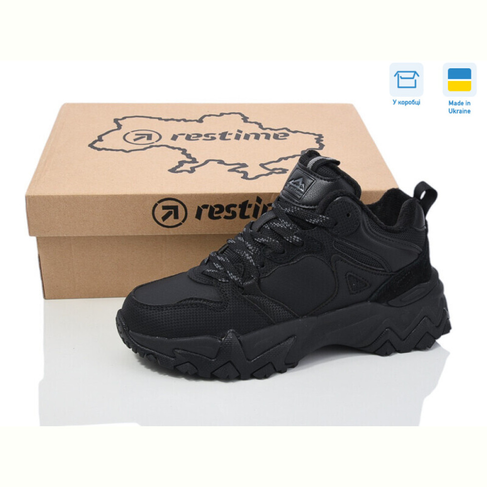Кроссовки Restime CWZ24247 black