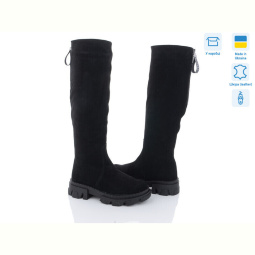 Сапоги Mona Lisa 97 чорний з зима