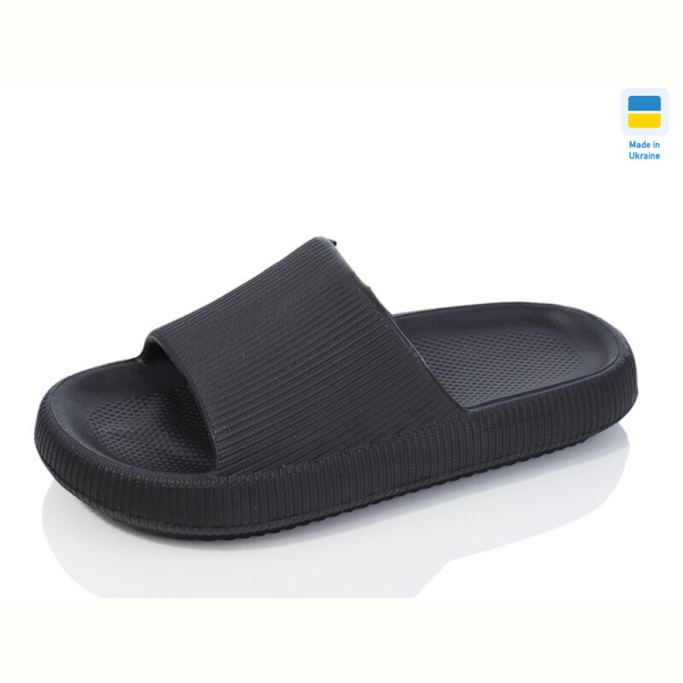 Шлепки Lot Shoes N88 чорний