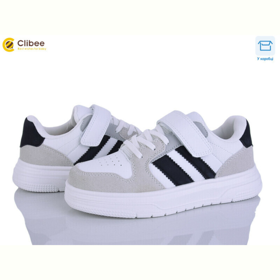 Кроссовки Clibee EC682-4 grey-black Кроссовки Clibee EC682-4 grey-black