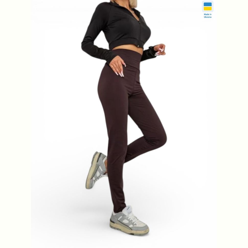 Лосины Sport style N5000 шоколад