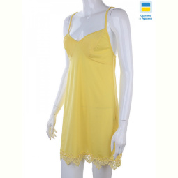 Ночная рубашка Nadia &amp; Natali 8289 yellow батал