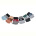 Перчатки RuBi 2508S (13,5см) хутро mix