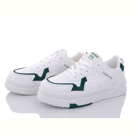 Кроссовки Violeta 45-97 white-green