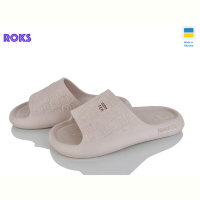 Шлепки Roks 144 бежевий