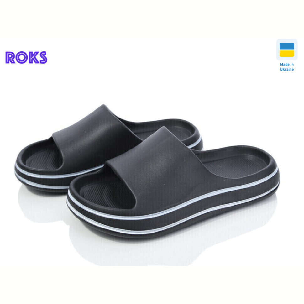 Шлепки Roks Progress 239 чорний Шлепки Roks Progress 239 чорний