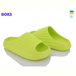Шлепки Roks Progress 153 салатовий
