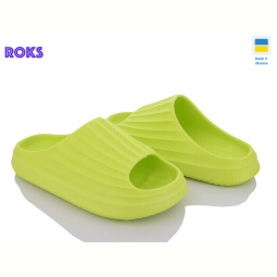 Шлепки Roks Progress 153 салатовий
