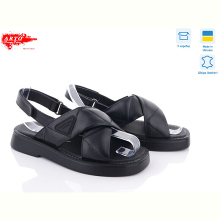 Босоножки ARTO 0155 ч.ш.