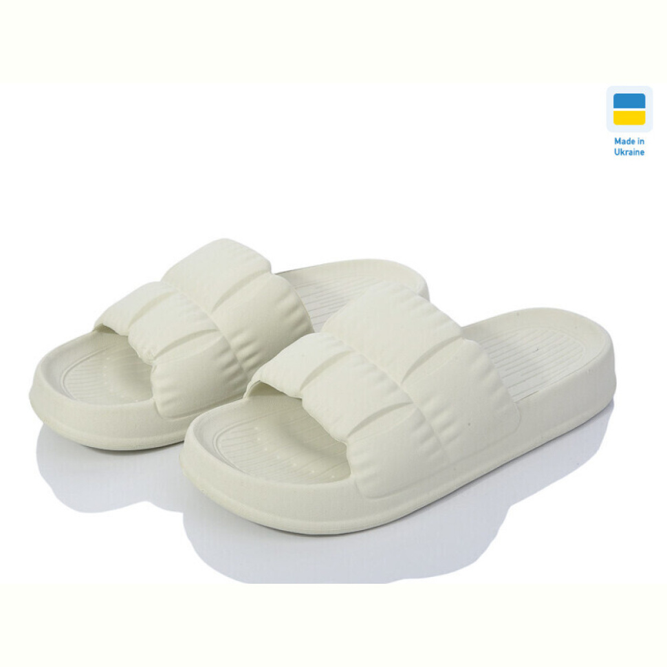 Шлепки Vladimir Крок С95 бежевий