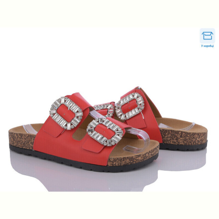 Шлепки Zoom G72 red