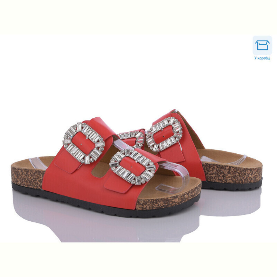 Шлепки Zoom G72 red