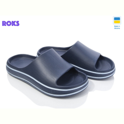 Шлепки Roks Progress 239 т.синій