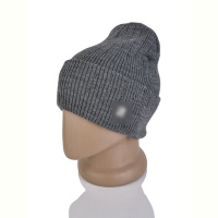 Шапка Королева 9-14 d.grey
