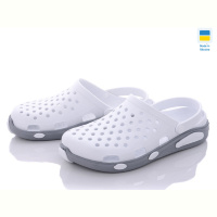 Кроксы Vladimir Кредо Украіна 2090 крокси чол. біло-сірі